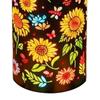Garden Lantern Solar Iron Art Hanging Light Colorful Sunflower Glowing Solar Garden Solar Lights Outdoor Metal Hollow Light