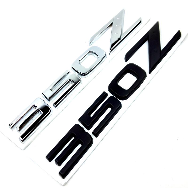 

Nis + san 350Z металлическая 3D английская автомобильная модифицированная этикетка, автомобильная наклейка, украшение автомобиля чёрный