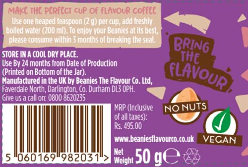 Beanies Double Chocolate 50g