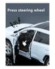 Model auta v měřítku 1/24 Toyota RAV 4 litý tlakový odlitek zpět s ovládáním klíče od auta Zvukové světlo Model Měřítko Auta Děti Kluci Hračky Dárky