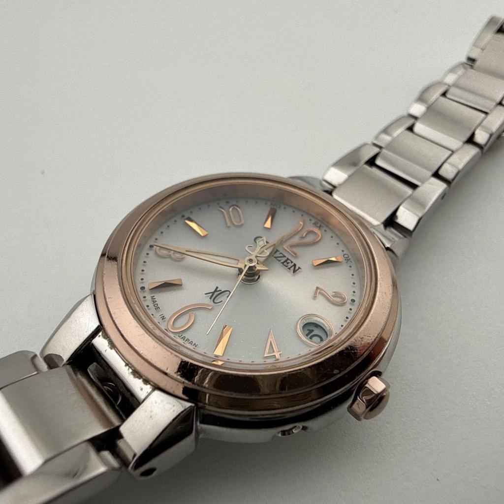 Used CITIZEN Citizen XC Cross Sea H058-T017487 Women's Watch Radio Solar Operating Product [S48]