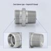 Qianhua Zhike Carbon Steel Hydraulic Straight Connector