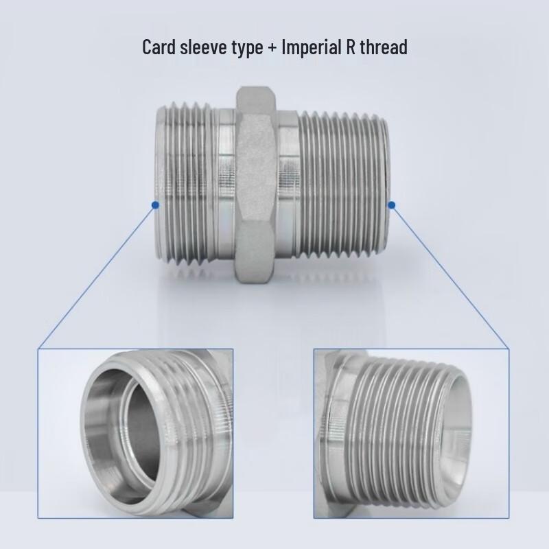 Qianhua Zhike Carbon Steel Hydraulic Straight Connector