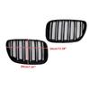 Gloss Black Front Kidney Grille Grill Fit BMW X-Series X5 E53 2004-2006