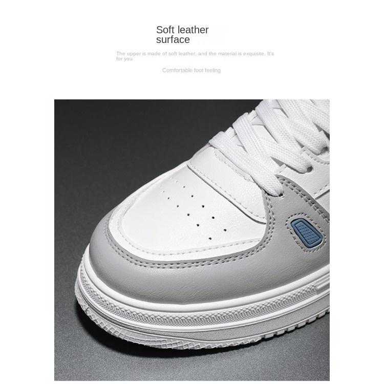 Sommer Herrenschuhe Atmungsaktive Mesh-Schuhe Canvas-Schuhe Jungen mit kleinen weißen Schuhen Dickbesohlte Sport-Boardschuhe Modeschuhe