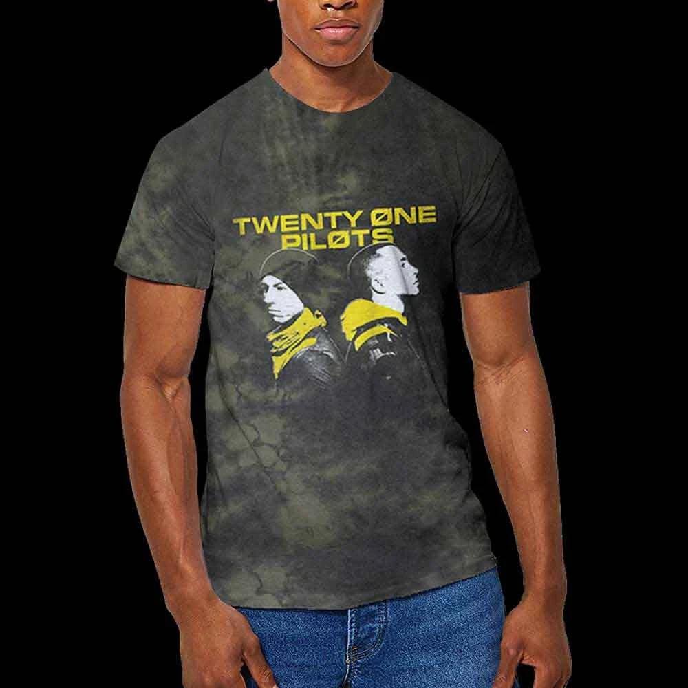 Унисекс футболка Twenty One Pilots: Спина к спине (Dip-Dye) (Средняя) 3XL