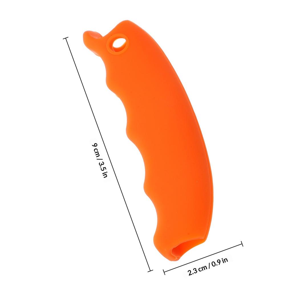 Silicone One-Trip Holder Black 9x2.3x2.5cm Labor-Saving Silicone Holder for Grocery Bags Comfortable Grip