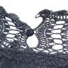 Leilian French sleeve knit 13 Charcoal Navy Women Used
