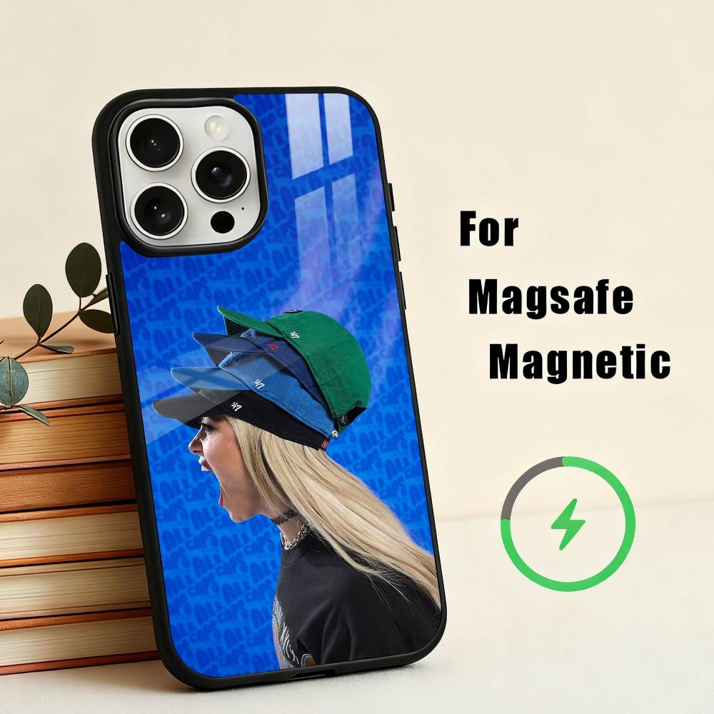 L-Liv M-Morgan-N Phone Case For iPhone17,16,15,14,13,12,11 Plus,For Magnetic Wireless Charge Cover