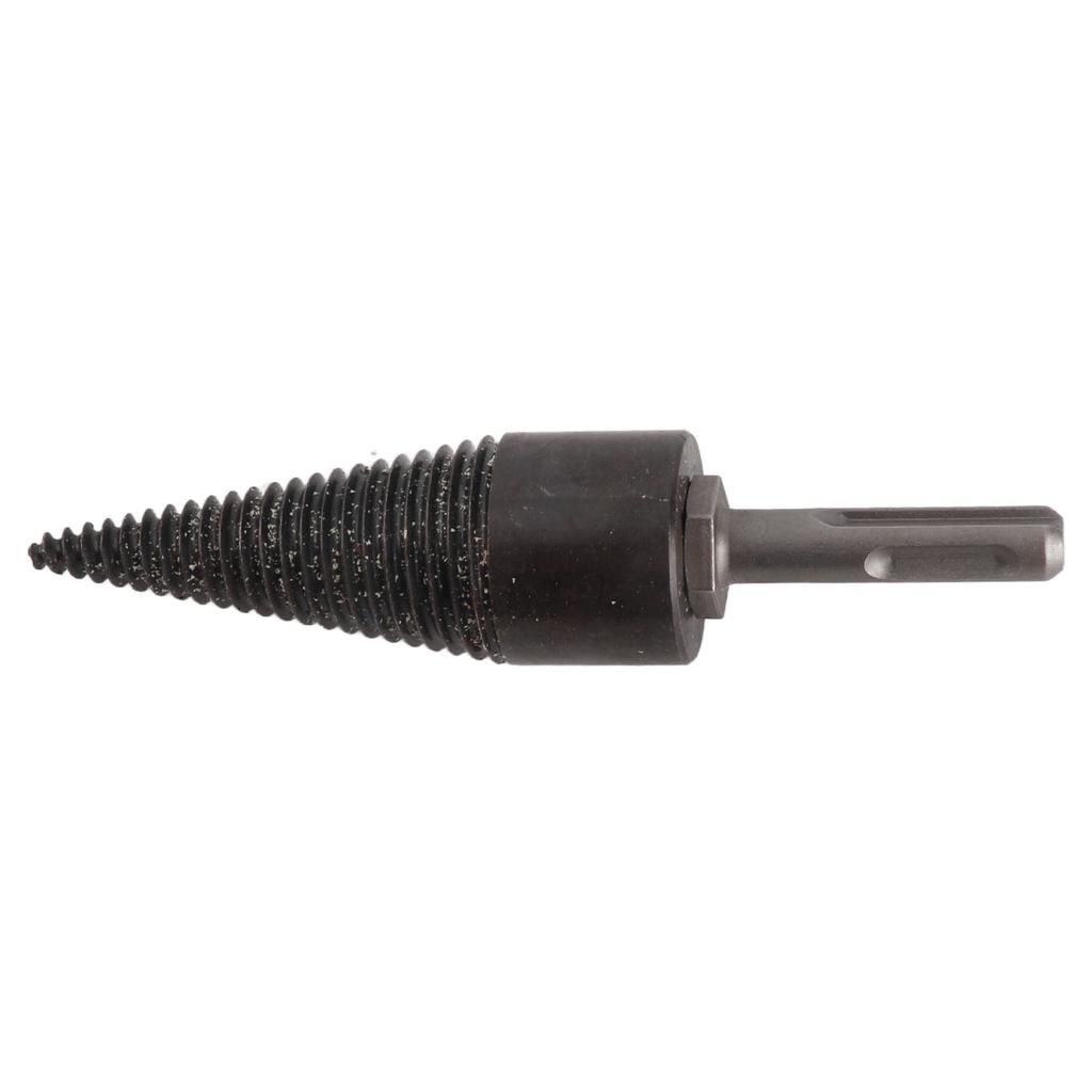 Wood Splitter Drill High Carbon Steel Firewood Splitting Log Bit for Household Round Shank