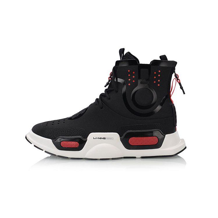 LINING NYFW Reburn Unisex High Basketball Leisure Shoes | Black AGBN054-3