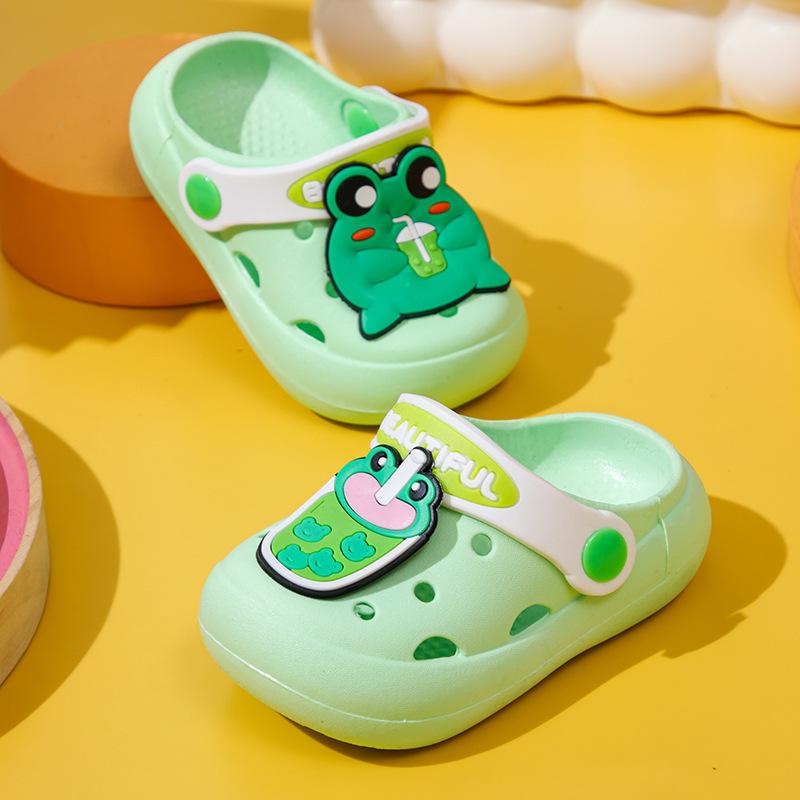 Non-slip children's slippers for boys and girls, summer girls' baby clogs, toddler sandals suitable for outdoor wear