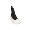 Alexander McQueen Chelsea Tread Ankle Boot Black White Women's 635714WHZ611071
