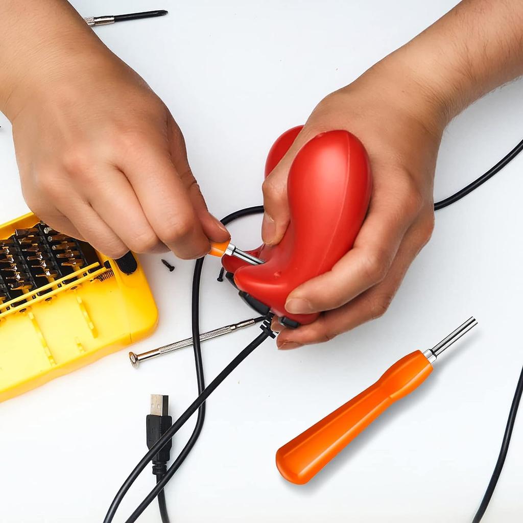 JUTOSU Special Precision Nintendo Screwdriver with Line Head Line Head Screwdriver for Game and Compatible with Super and Game Boy and Screwdriver,