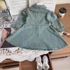 Girls' Casual Denim Dress with Lapel - New Spring & Autumn Fashion AQA025