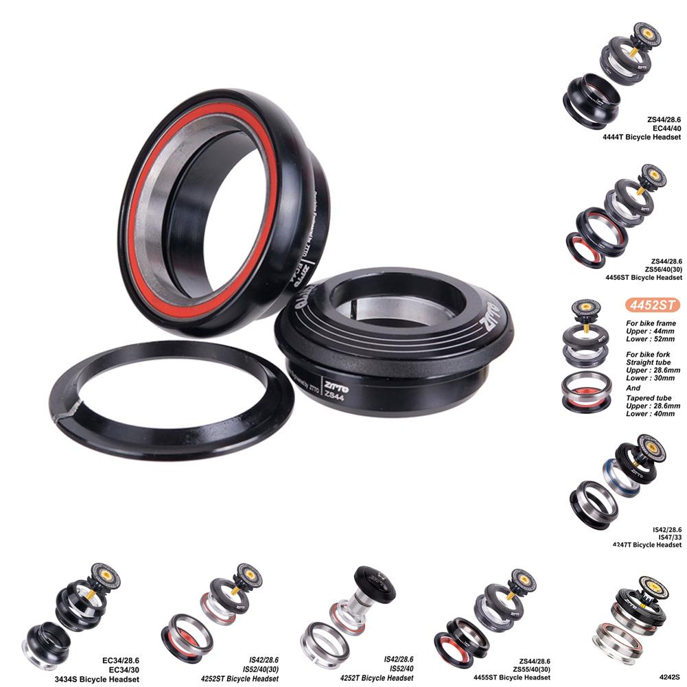 For Tapered and Straight Forks Bicycle Replacement Parts Mountain Bike Headset Sealed Dual Bearing Headset