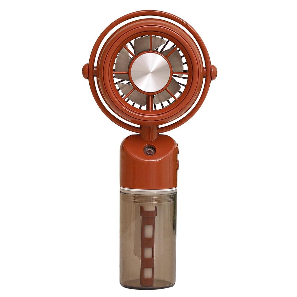 Portable Rechargeable Handheld Mini Electric Spray Fan with USB for Summer Humidifying