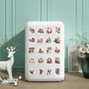 Christmas Seal 53-piece Set Sticker Glitter Decoration Cute Cartoon Cat Tree Snowman Elk Waterproof Santa Claus DIY Car Water Bottle Travel Case Bike