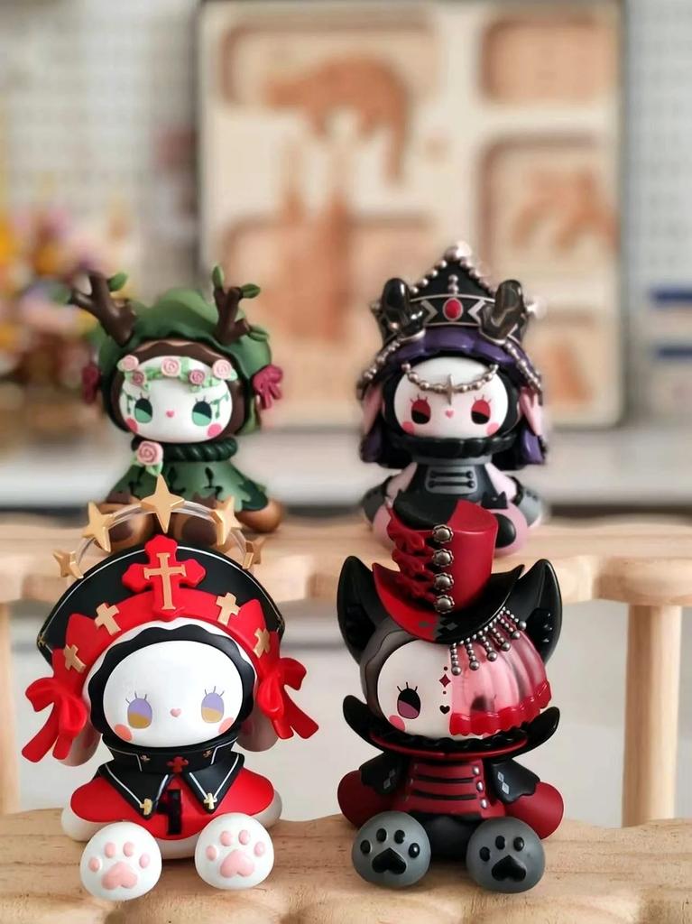 EMMA Secret Forest Frostveil Villa Serie Niedliche Actionfiguren Spielzeug Kawaii Anime Figuren Puppen Spielzeug Geschenk