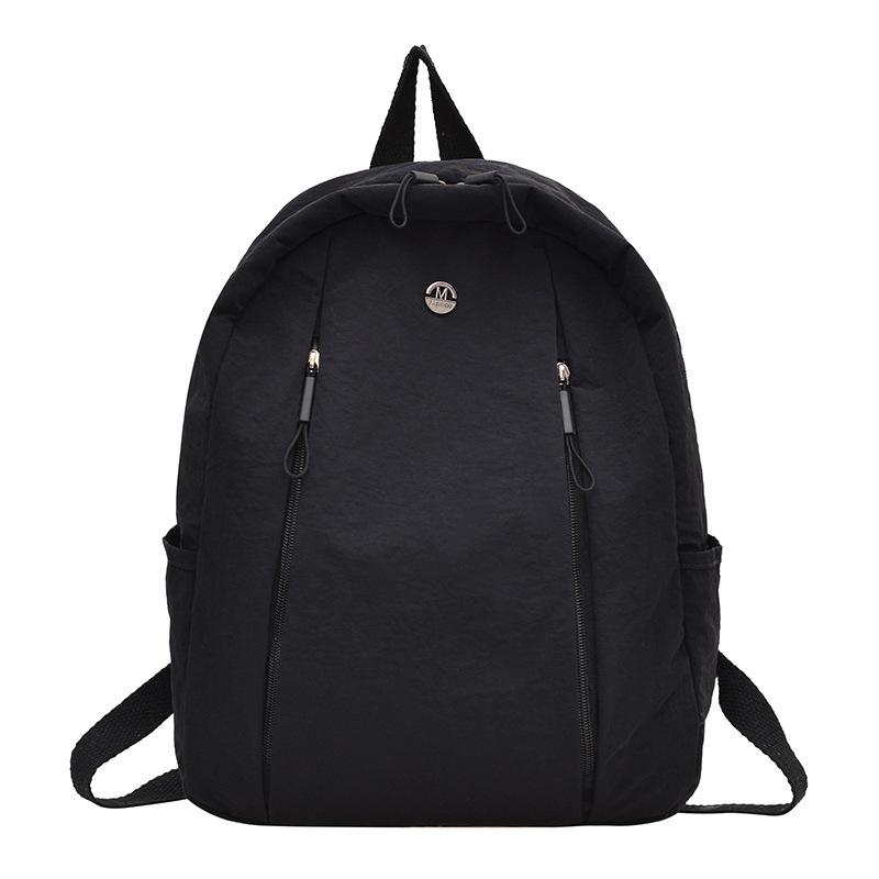 Schoolbag Ultra Light Puff Waterproof Nylon Bag Versatile Fashion Backpack Women, Simple Travel Women Backpack