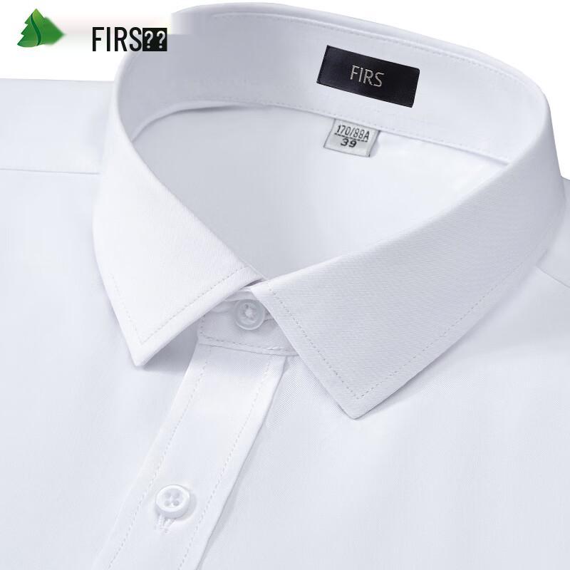 FIRS Men's Long-Sleeve Non-Iron Business Casual Shirt