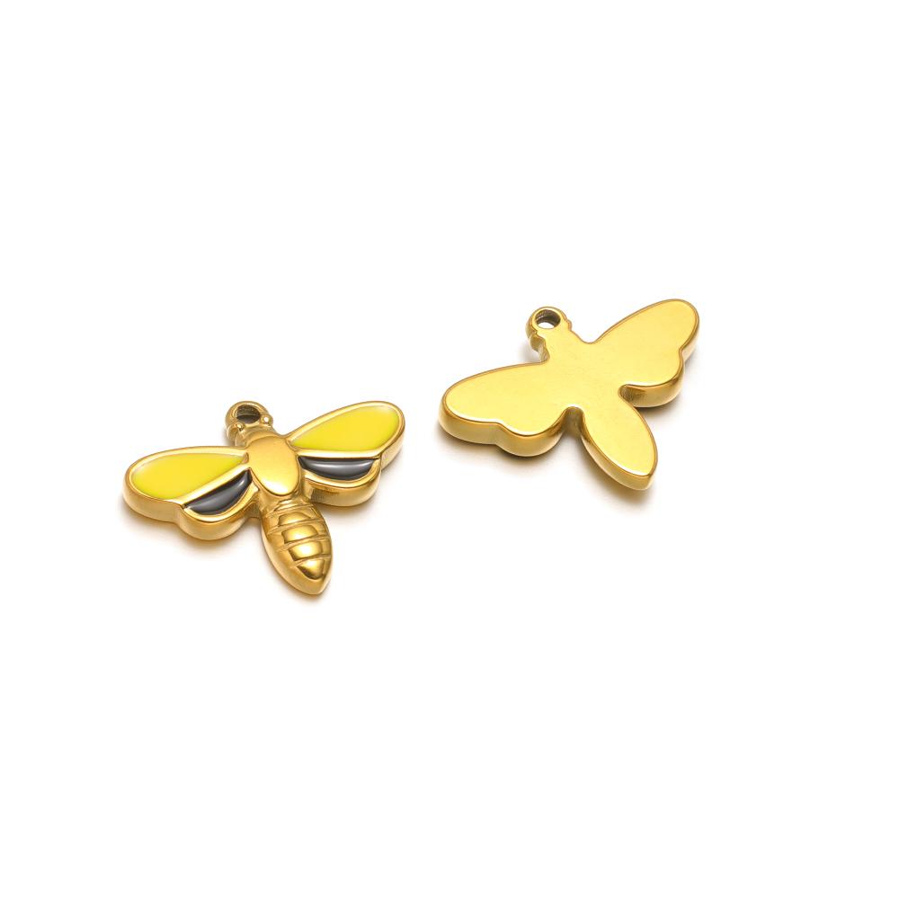 5pcs Stainless Steel Enamel Tortoise Gold Charms Exquisite Turtle Pendant DIY Jewelry Necklace Findings Bracelet Earrings Making