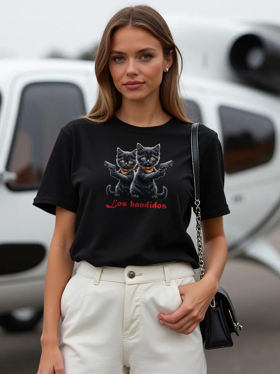 Milk outside a bag of milk print T-shirt 3XL