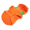 Halloween Pumpkin Dog Clothes Cute Warm Dog Costume for Medium Large Dogs Autumn Winter Orange XL