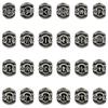 Viking Beard Beads Antique Norse Hair Tube Beads Dreadlocks Beads for Hair Braiding Pendant DIY Jewelry Hair Decoration UHB