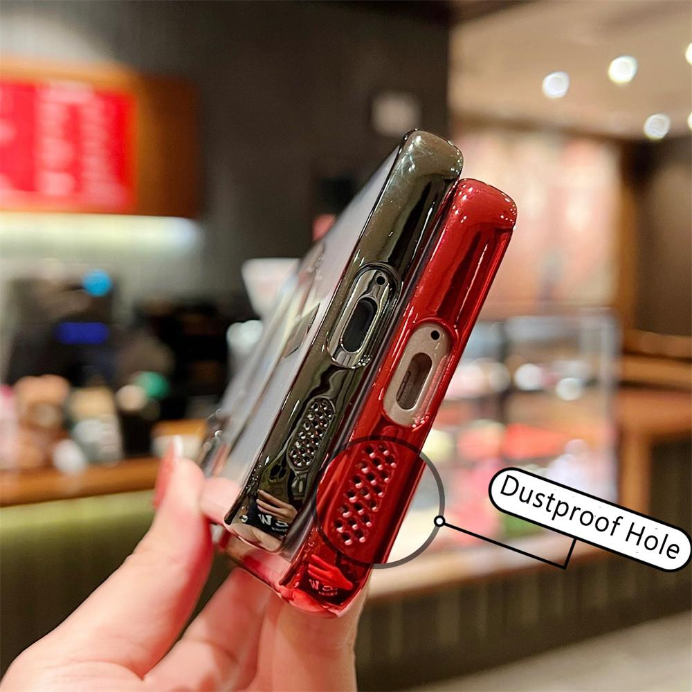 Plating Silicone Clear Magnetic For Magsafe Case For Samsung S26 S25 S24 S23 S22 FE Plus Ultra A56 A36 A26 A06 A16 A55 A35 A15