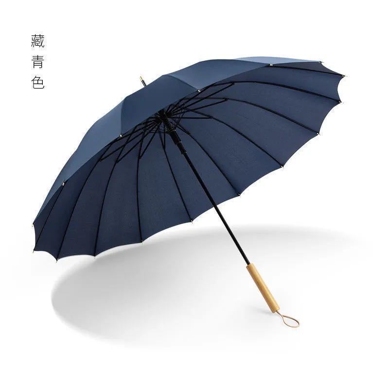 Japanese Simple, Small, Fresh and Creative Straight-shank Umbrella Automatic Umbrella Mori Series Sunny Umbrella Wholesale Can Print Logo
