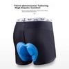 Men's Cycling Underwear, High-Elastic Breathable Seamless Mountain And Road Bike Shorts, Size L