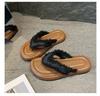 Fashion Women Roman Cool Slippers Retro Flip Flops Fashion Sandal Beach Versatile Shoes Vacation Casual Beach Flat Shoes Sandalias Mujer