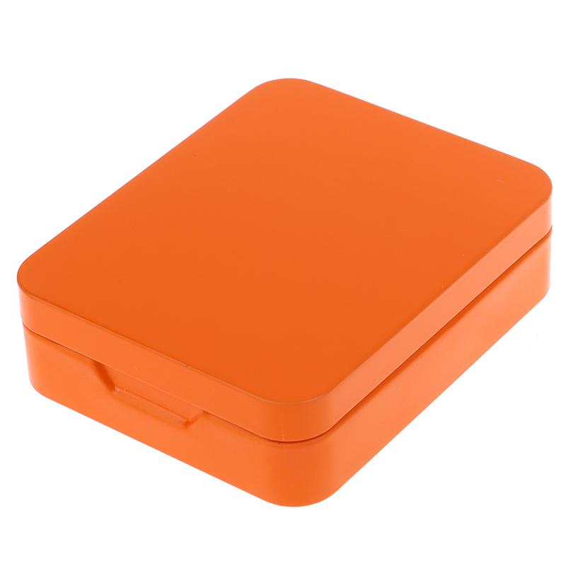 1Pc Tinplate Storage Boxes Metal Rectangular Empty Mini Box Tinplate Candy Pill Cases Hinged Containers Jewelries Organizer