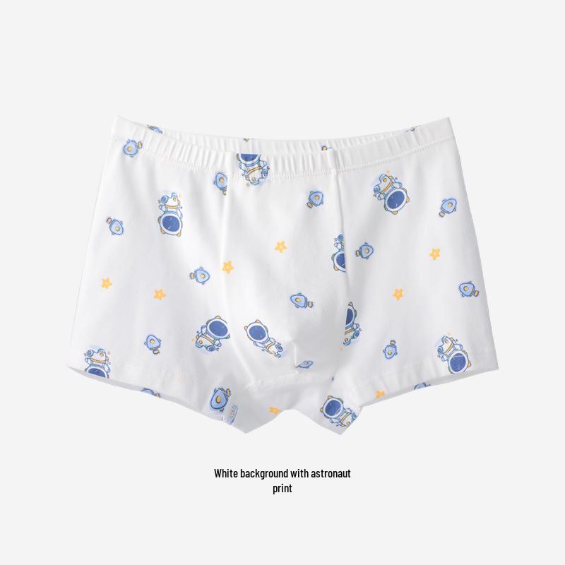 Kids' 100% Cotton Antibacterial Underwear: Boys' Boxer Briefs & Girls' Briefs for Ages 10+