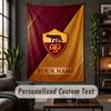 Wall Tapestry AS Roma Print Custom Name Text Wall Hanging Home Decor
