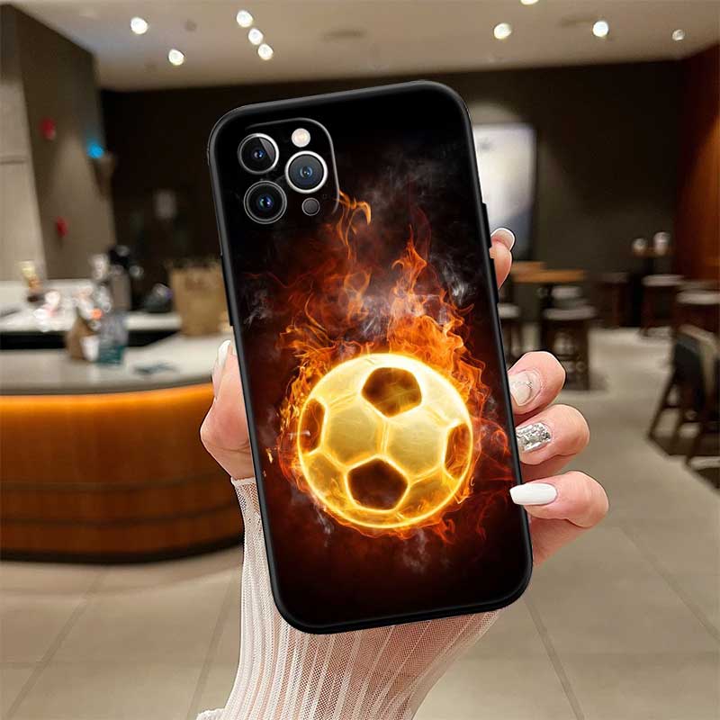 RE30 Football Soccer New High-End Shell Phone Case for OPPO A3 Pro A72 A74 A76 A77 A77S A78 A79 A94 A95 A18 A40M A58