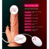 G-Punkt-Dildo-Vibrator, sexy Spielzeug für Frauen, Klitorisstimulator, Silikon-Penis mit starker Saugnapf-Rotation, warme Dildos, Sex