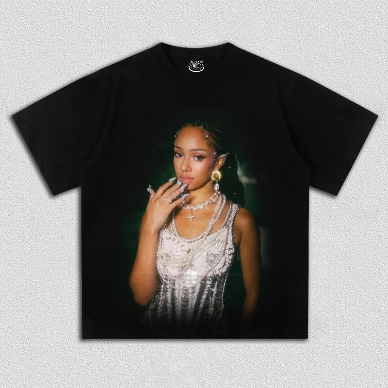 Korean Kpop Band Gril Group KATSEYE Printed T-shirt Women Oversize Y2k Short Sleeve High Quality Harajuku Loose Female Clothing