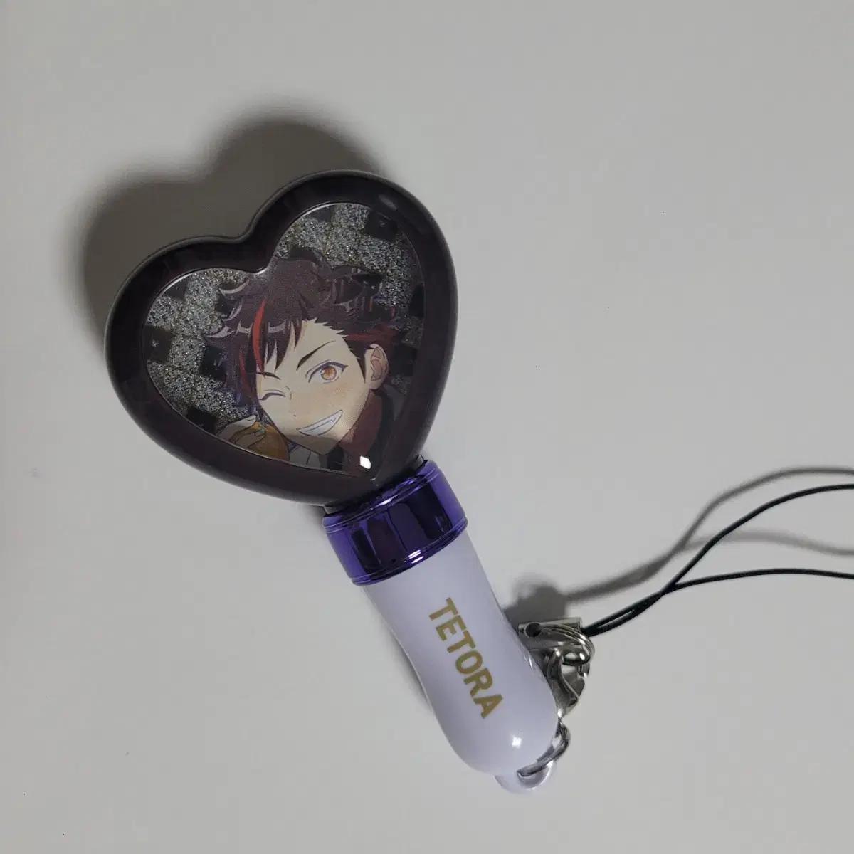 

Ansta Tetora Heart Mini Lightstick Keyring