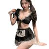 Sexy Lingerie Sexy Maid Cute Uniform Seduction Small Chest Open Crotch Show Big Passion Free Tease Pajama Suit
