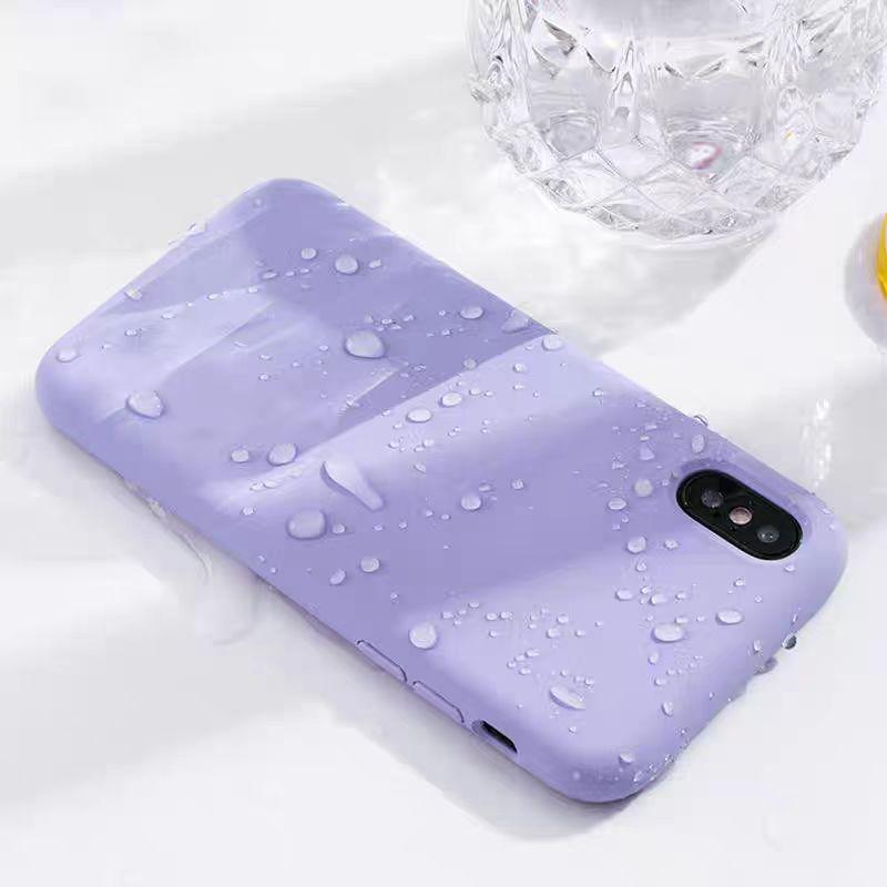 Applicable To IPhone16 Liquid Silicone Mobile Phone Case Apple 14 Creation Bag 13 European and American Protective Case