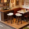 Scaun Bar Mini, Scaun Înalt Miniatură, Mobilier Mic Scaun Înalt Miniatură pentru 1:6 1:Conac pentru Păpuși la Scară 12