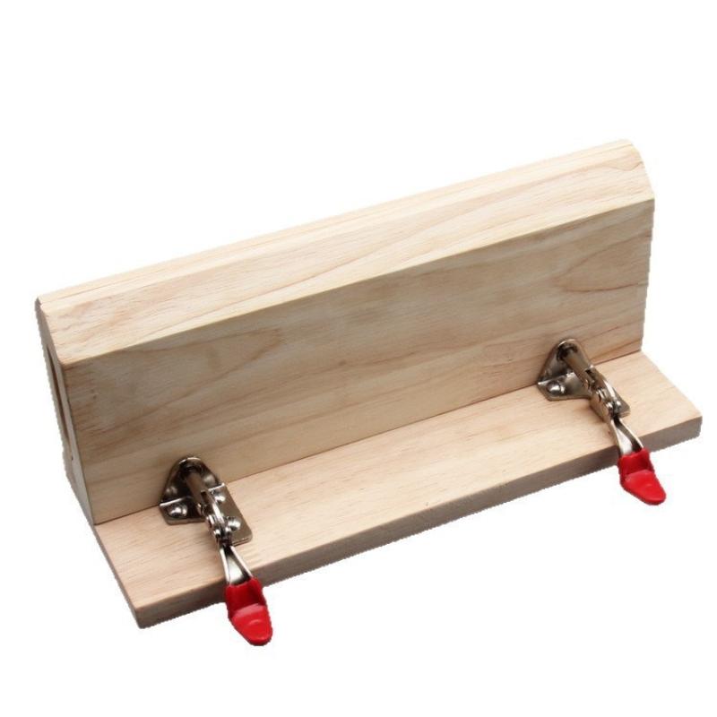 Secure Leather Stitching Clamp for DIY Wood Crafting Projects Adjustable Design