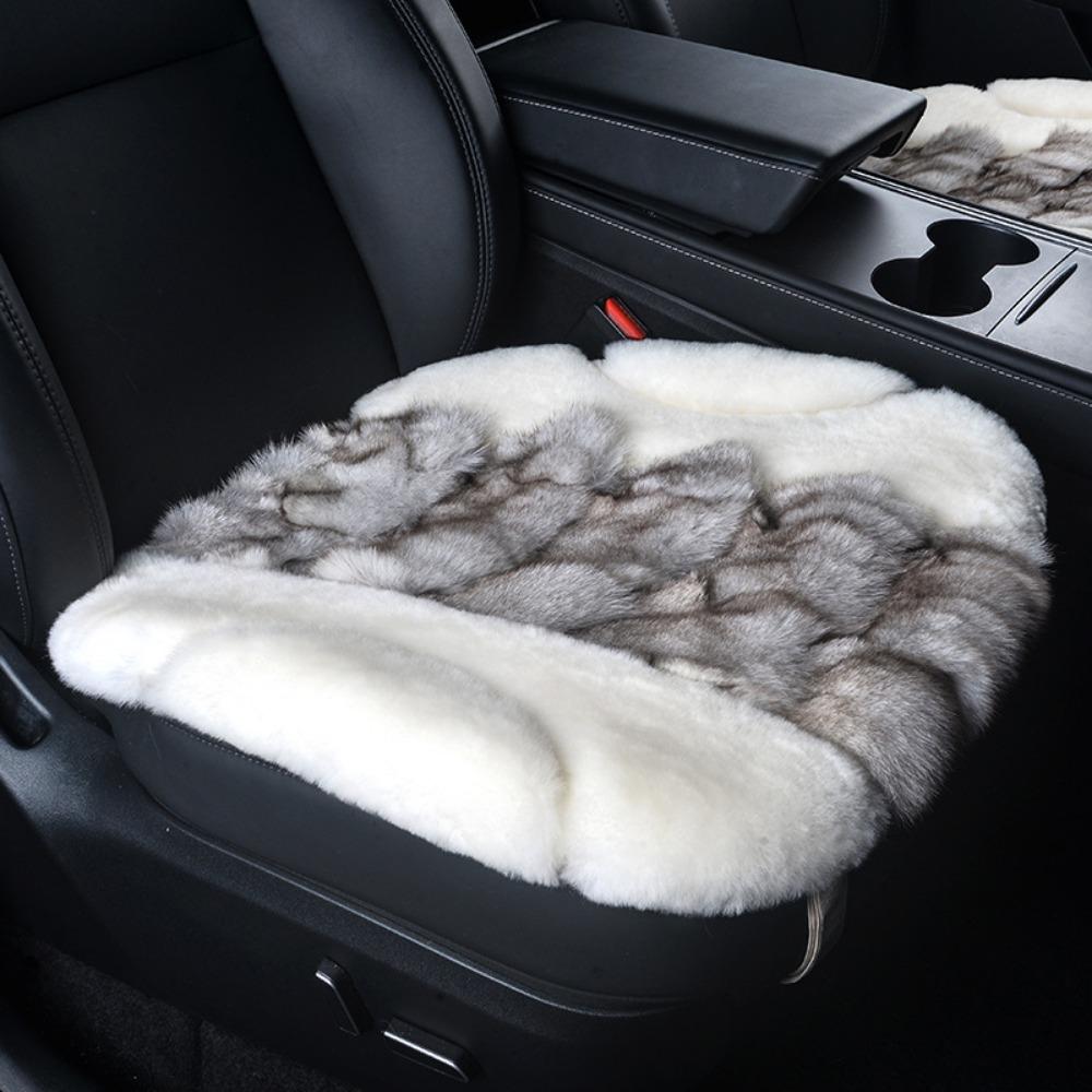 Thickened Plush Car Seat Covers Breathable Auto Seat Cushion  Car Interior Accessories