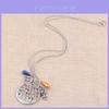 Stranger Things Eleven Alphabet Pendant Necklace With Multilayer Alloy Chain For Fans
