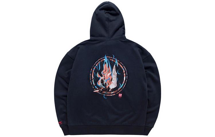 Li Ning Sweatshirts Unisex Hooded Moderate Regular AWDQ241-1