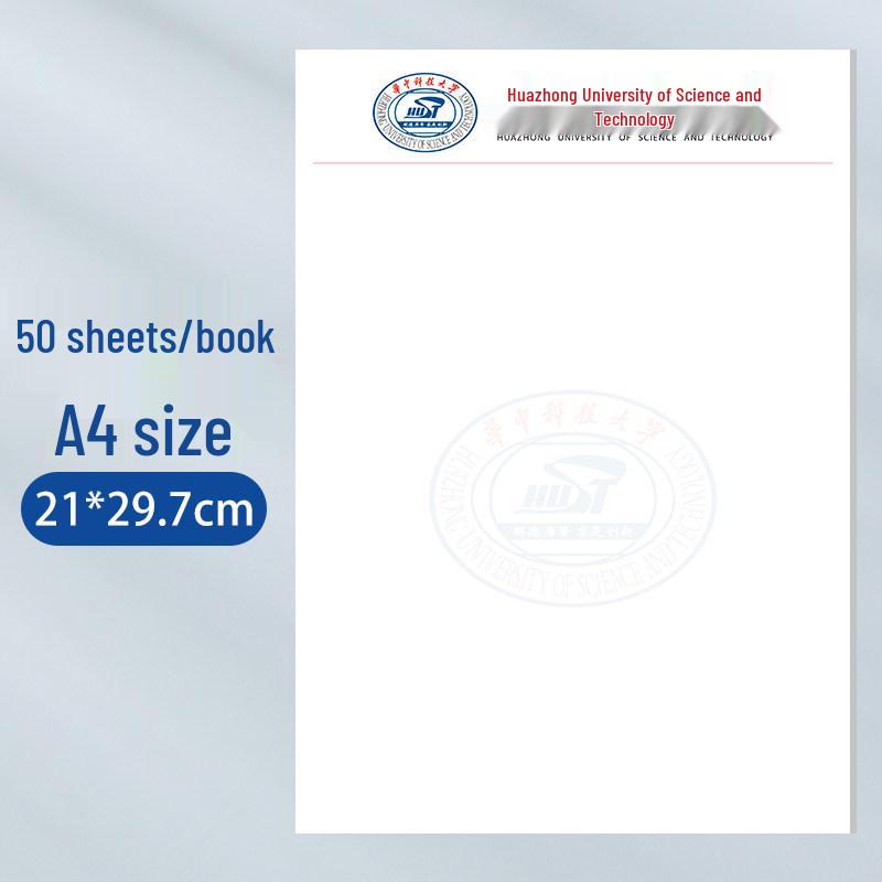 A4 Thickened Eye Protection Draft Paper - No Ink Bleed, Easy to Write, Ideal for University Notes