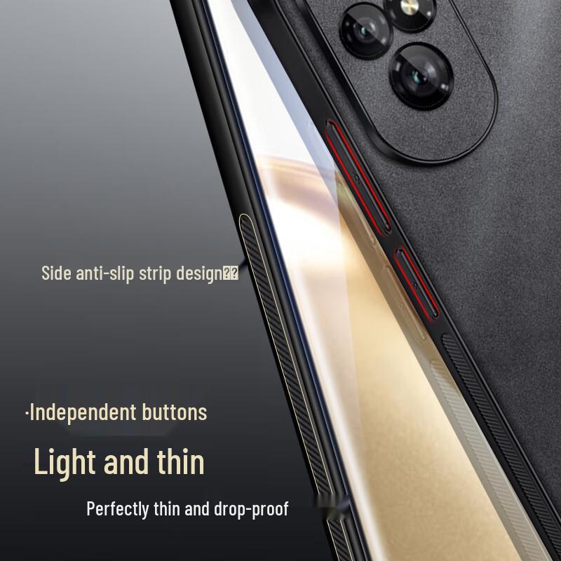 Shangsu Guochao Lambskin Texture Phone Case for Honor 200 Series