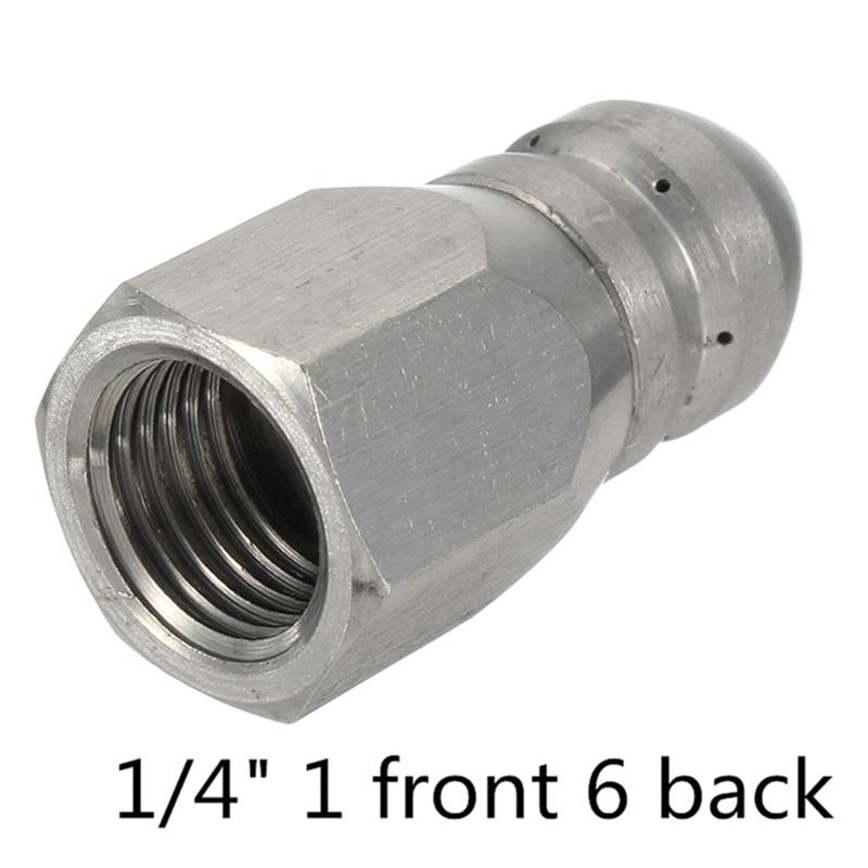 High Pressure Washer  Pipe Spray Nozzle, Spray Nozzle, Nose Pressure, Drain Pipe,1 / 8  1/4 3 / 8 BSP Female Thread